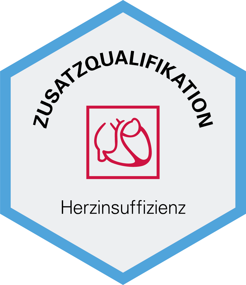 Logo Zusatzqualifikation Herzinsufizienz